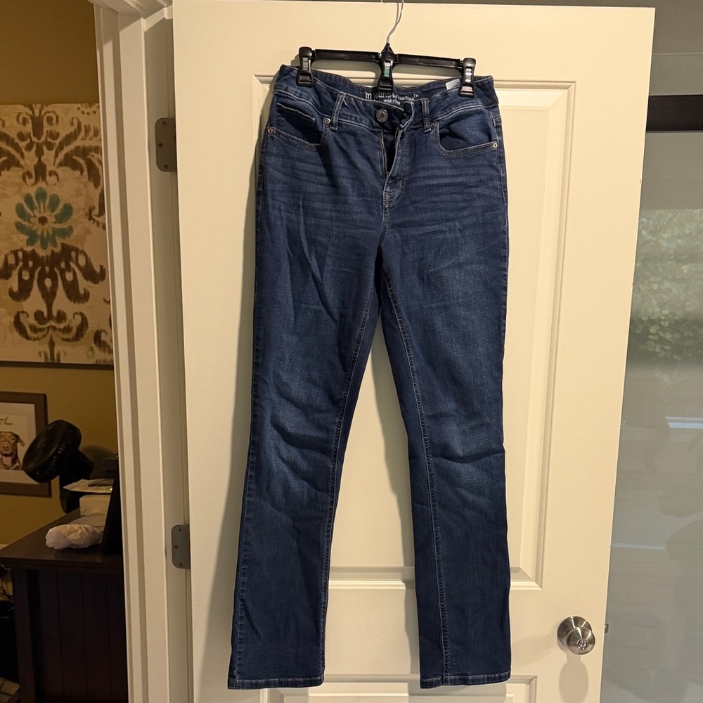 Maurices Dark Blue Straight Leg Jeans
